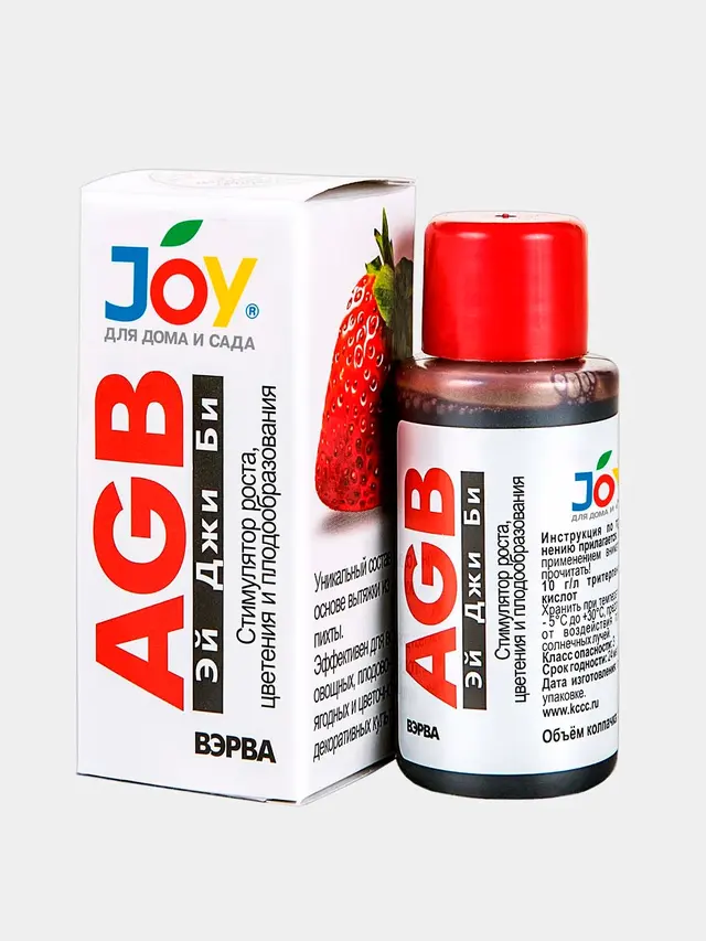 Стиммулятор роста, цветения и плодообразования "AGB", ТМ JOY, 50 мл