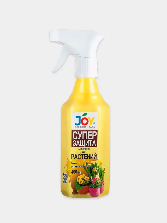 Антистресс для растений, для адаптации и защиты "Супер защита", TM JOY, 400 мл — фото 2