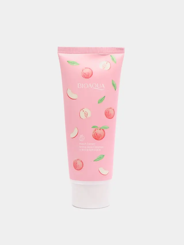 Лосьон для умывания лица с экстрактом персика Peach acid cleanser, 100 гр — фото 2