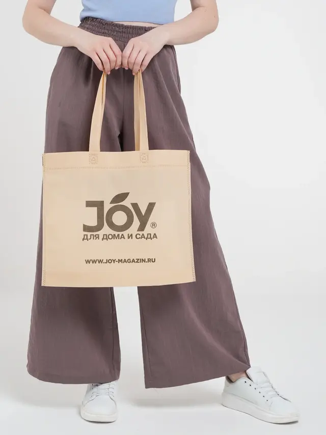 Сумка - шоппер с логотипом, ТМ JOY