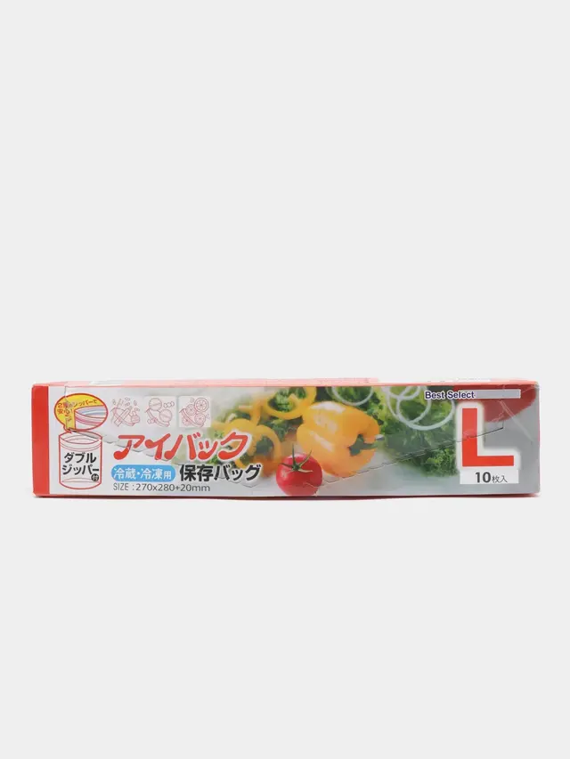 Герметичный утолщенный пакет для заморозки свежих продуктов с этикеткой для записи заметок — фото 3