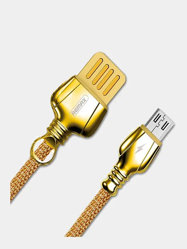 Кабель зарядки подарочный Remax KING DATA CABLE RC-063m в деревяной упаковке