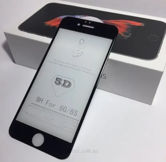 Защитное стекло 5D для iPhone