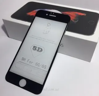 Защитное стекло 5D для iPhone