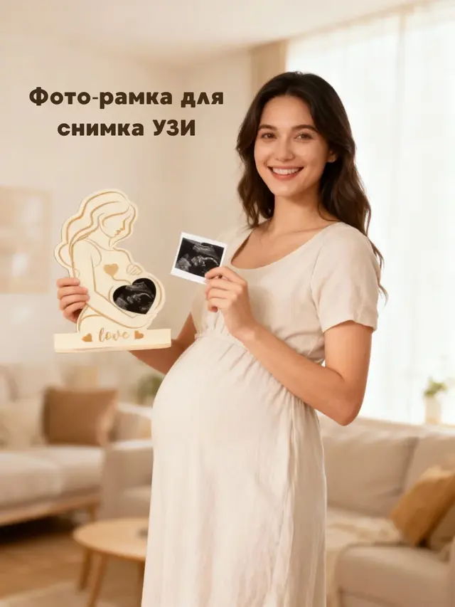 Фоторамка для снимка УЗИ/Фоторамка для новорожденного