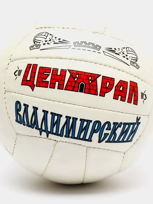 Мяч волейбольный "Владимирский централ", кожа