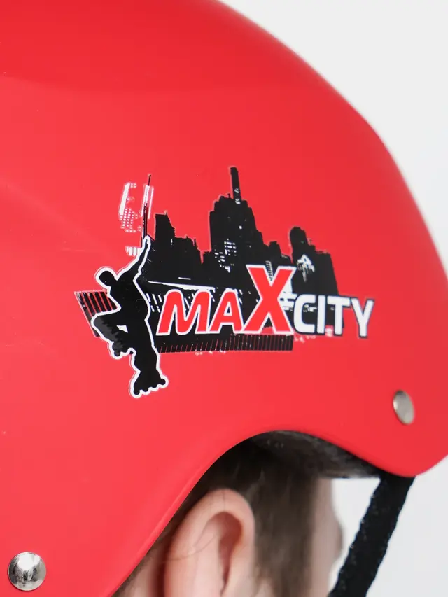 Шлем защитный для роллеров Max City, профессиональный / размер М — фото 4