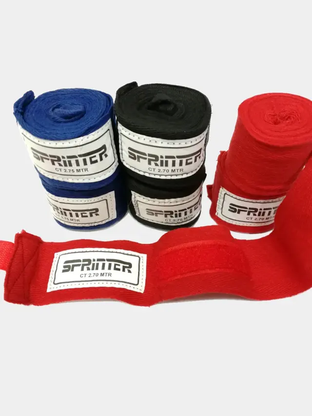 Бинт боксерский "SPRINTER" 3м / 3,5м / 4м, хлопок-нейлон, 2 шт
