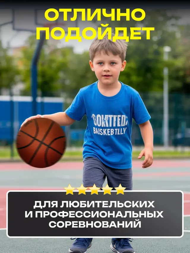 Мяч баскетбольный Spalding TF-150 № 3 — фото 3