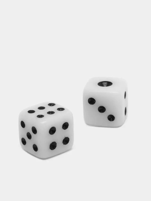 Набор для настольных игр: 2 шарика + 6 фишек. Набор фишек для настольных игр — фото 3