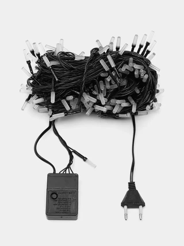Светодиодная новогодняя LED гирлянда, 4 цвета — фото 2