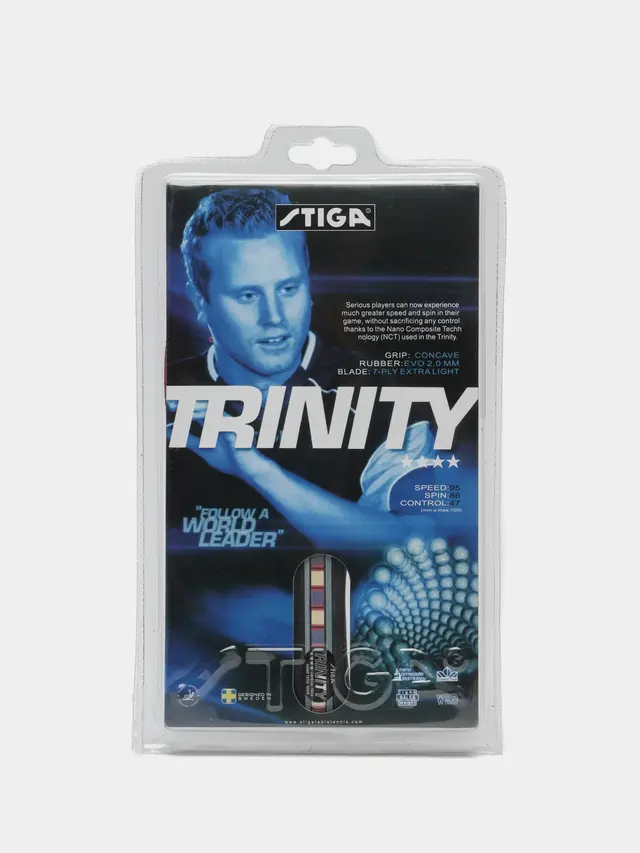Ракетка Профессиональная для настольного тенниса Trinity 4* — фото 4