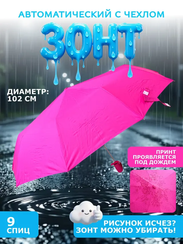 Зонт автомат Dolphin