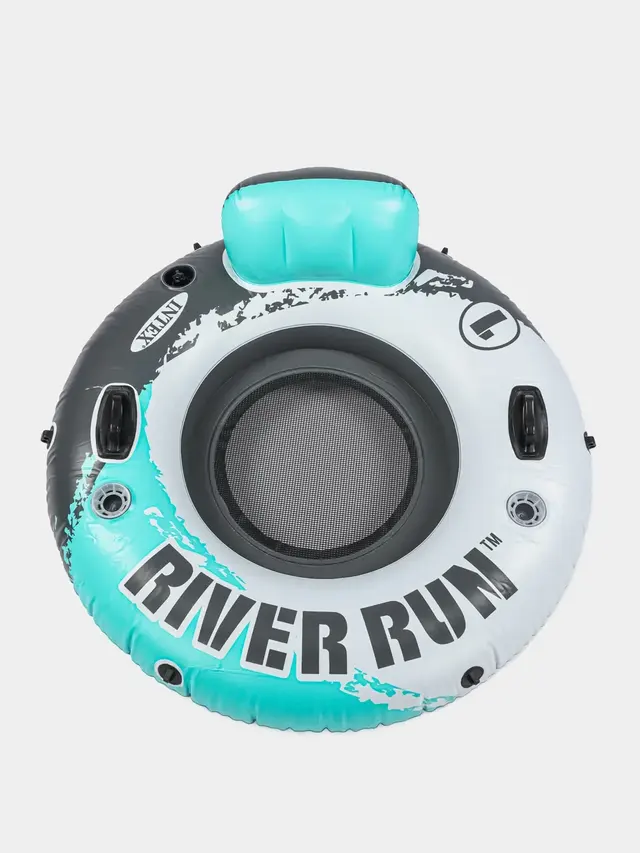 Надувной круг-кресло, 135 см, "River Run 1", с ручками, до 100 кг — фото 3