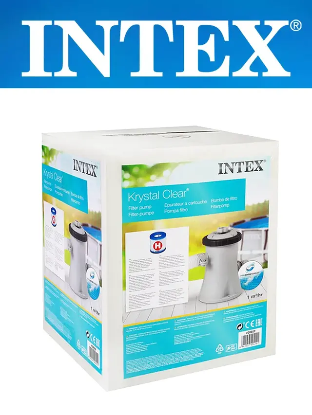 Картриджный фильтр-насос INTEX, картридж для насоса, для бассейнов 183-305см, 28602, 29007 — фото 3