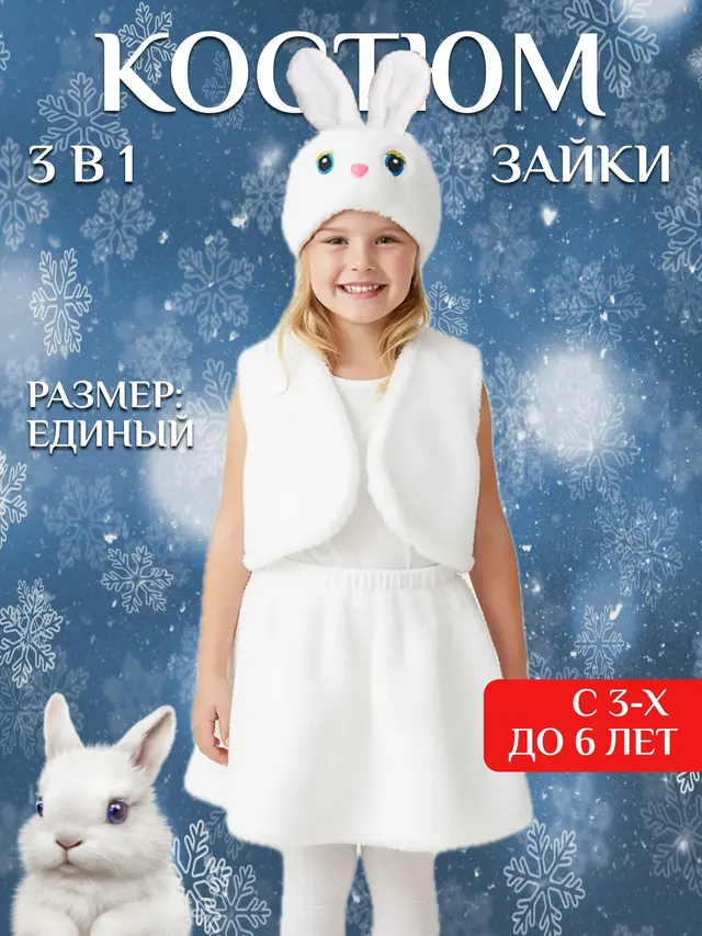 Костюм новогодний карнавальный детский