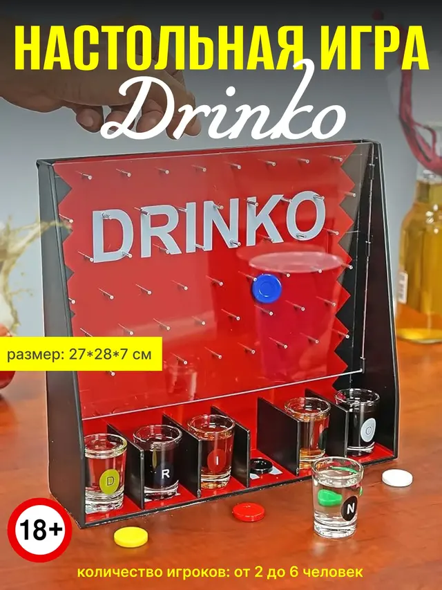 Игра настольная Drinko Shot Game — фото 2