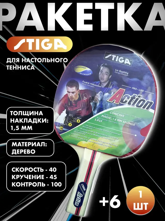 Ракетка для настольного тенниса Action